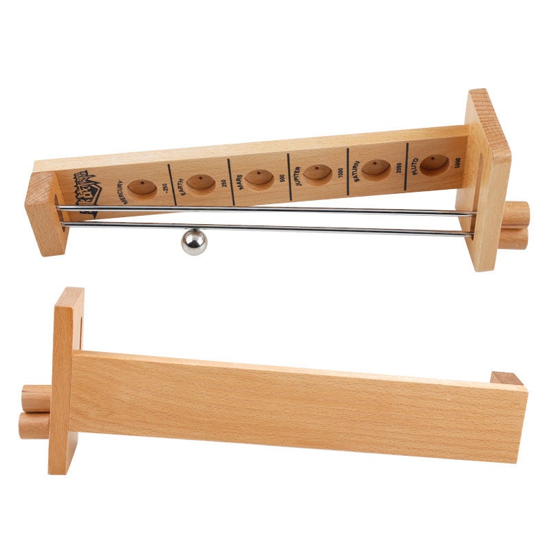 Desktop Game Clamp Ball Wooden Ball Extreme Challenge Adult Toys Children Attention Training Hand-Eye Association - Image 4